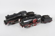 Q14G62- 2x Märklin Modelleisenbahn Tender Dampf Lok Spur 0 Metall