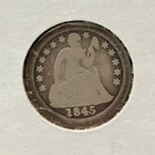 Better Date 1845-O Seated Liberty Dime Nice Good/Very Good