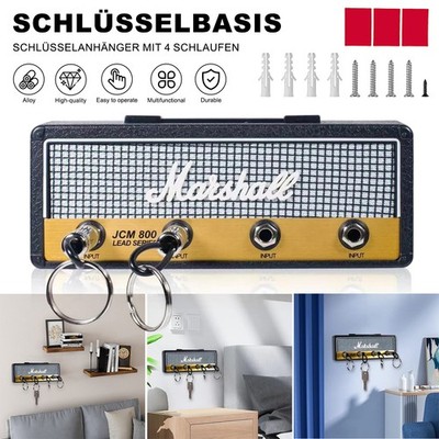 HOT Key Holder Wall Mounted Guitar Keyring Hook Holder Geschenk mit schrauben