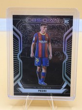 2020 Panini Obsidian Pedri #63 card