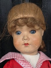 DDR Sonneberg Vintage Puppe 500/ 3 Pappmache 