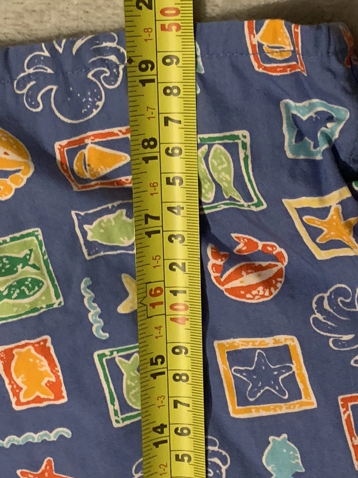 Mono de colección Baby Oshkosh B’gosh talla 24 meses vida marina océano pez cangrejo Foto 4 de 4