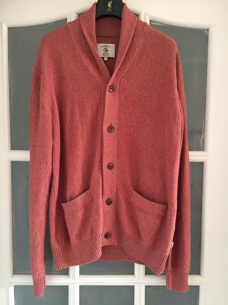 Men Aigle Sweater White Knit 40 /L / 48