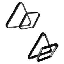 Billiard Ball Rack Set Diamond Rack Triangle Rack Durable Accessory Sports