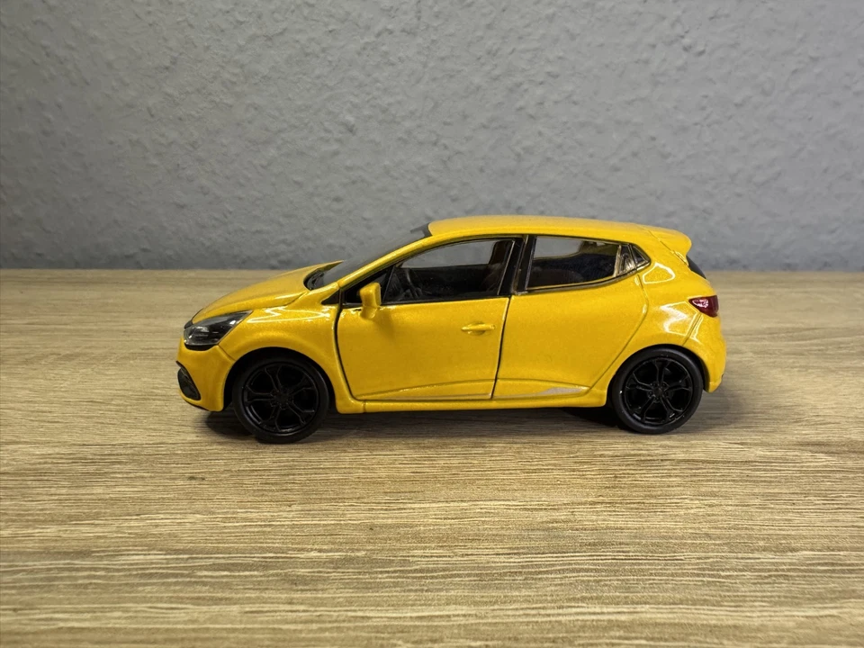 1:38 Renault Clio IV Hatchback 2012-2020 Gelb Modellauto Diecast - Bild 4 von 4