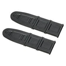 2Pcs 8" Chainsaw Chain Protective Bar Cover Plastic Scabbard Guard Black