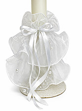 Chusta na świece Spódnica na świece Ochrona przed kroplowaniem do sukni komunijnej Strój komunijny Chrzest *8