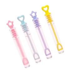 48PCS Bubble Wand Plastic Bubble Glue Environmental Protection Bubble Blowe LK