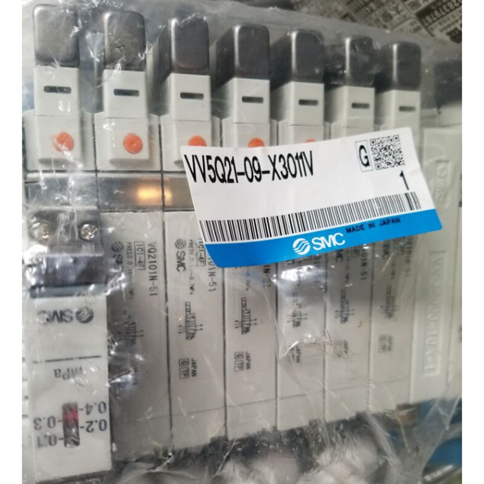 one brand new smc vv5q21-09-x3011v solenoid valve *yt