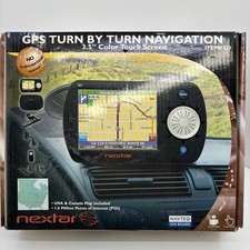 Nextar Satellite Travel Navigation 3.5" Color Touch Screen Q3 OPEN BOX FREE SHIP