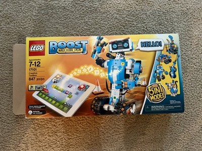 LEGO 17101 Boost Creative Toolbox With Box 5 In 1 Model - READ