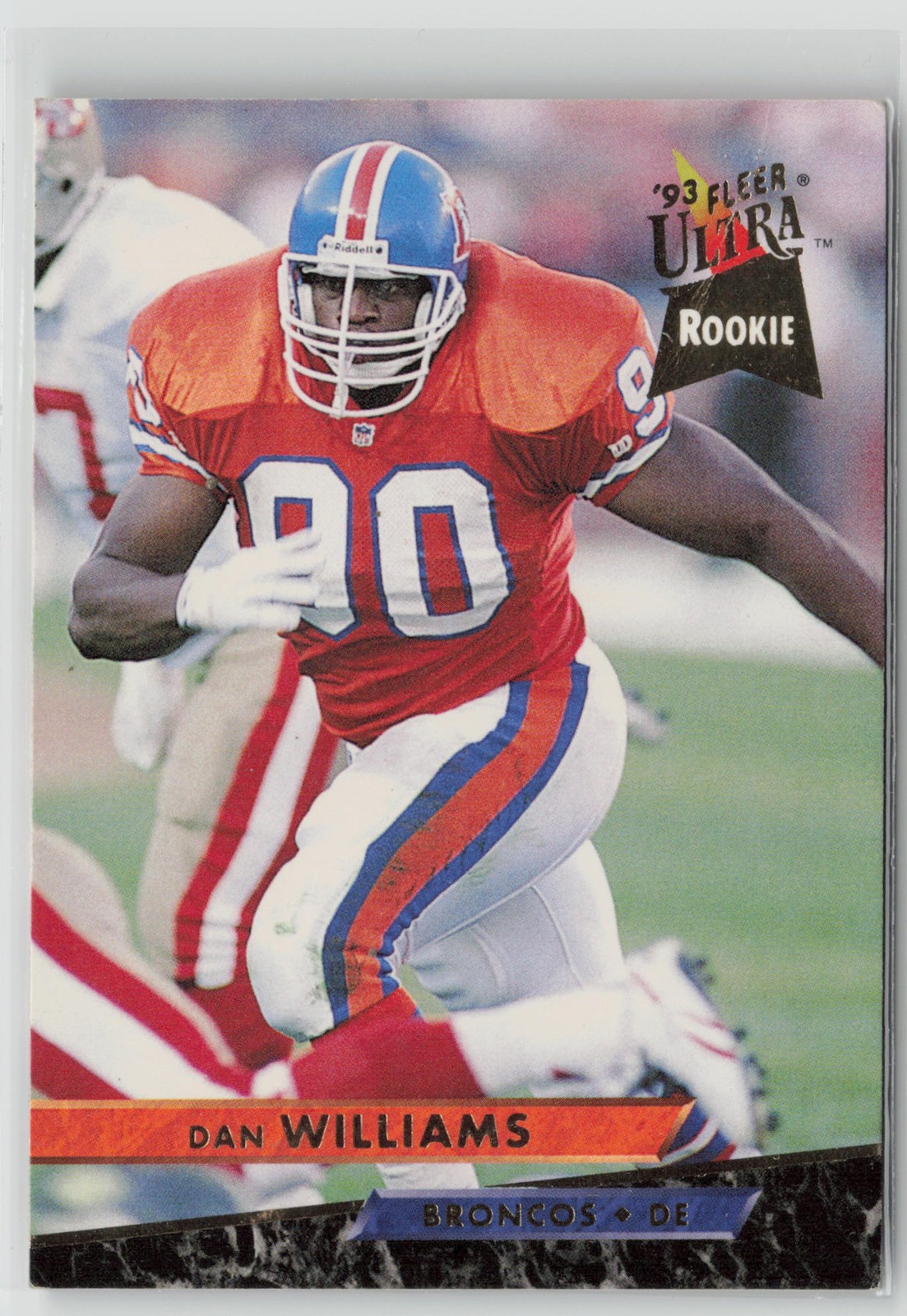 Dan Williams 1993 Ultra #122 RC Denver Broncos