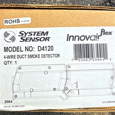 System Sensor InnovairFlex D4120 4-Wire Duct Smoke Detector Smoke Detector