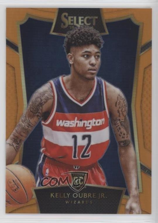 2015-16 Panini Select Concourse Orange Prizm /60 Kelly Oubre Jr #69 fm0