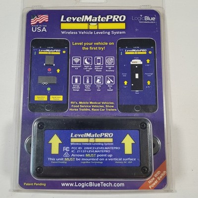 LogicBlue LevelMatePRO Bluetooth Wireless RV Trailer Vehicle Leveling System NEW