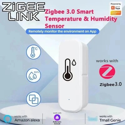 Zigbee Smart Home Automation Tuya Smart Temperature Humidity Sensor