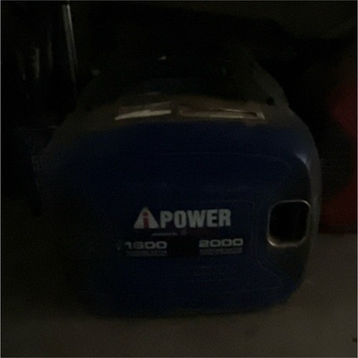 #ad Aipower Portable Inverter Generator Blue 1600 2000 Watt Power Rating Max 2000W $283.10
