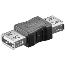 USB2.0 Adapter USB-A-Buchse auf USB-A-Buchse Gender-Changer