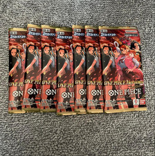 7 PACK One Piece Card Japanese Heroines Edition Booster Pack
