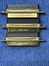 2-CINCH / 1-TRW  DBC-25S  D-SUB CONNECTOR, PLUG, 25POS LOT OF 3 