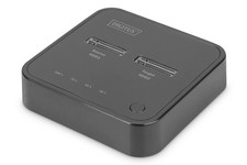 DIGITUS USB Type-C 3.1 Dual M.2 NVMe SSD Docking Station - M.2 module type 22110