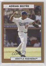 2005 Topps Bazooka Gold Adrian Beltre #8 HOF 16xr