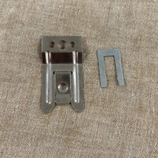 New REI Chrome CB Microphone Hanger Clip, Extra Mounting Brackets Ham Radio