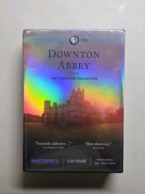 PBS Downtown Abbey The Complete Collection 22 DVD Set TV Series UK Edition New