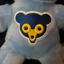 Chicago Cubs Cooperstown Sky Blue Bear Plush Stuffed Animal Soft Toy 8" Foco