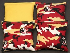 University of FLORIDA STATE SEMINOLES Cornhole Beanbags 4 ACA Corn Hole Bags