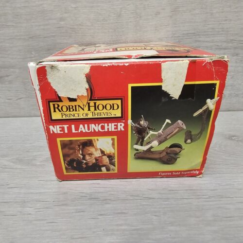 Kenner Robin Hood Net Launcher originale 1991 in scatola perfettamente funzionante bell'esempio - Foto 5 di 13