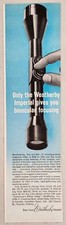 1965 Print Ad Weatherby Imperial Rifle Scopes Binocular Focusing South Gate,CA