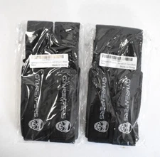 Gymreapers Lifting Wrist Straps Weightlifting Padded Neoprene 18" Cotton 4 Pack