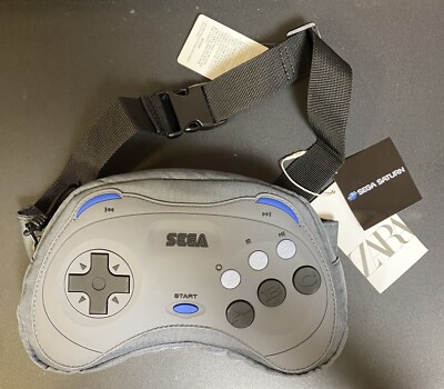Zara Sega Saturn Controller Fanny Pack/ Waist Bag | eBay