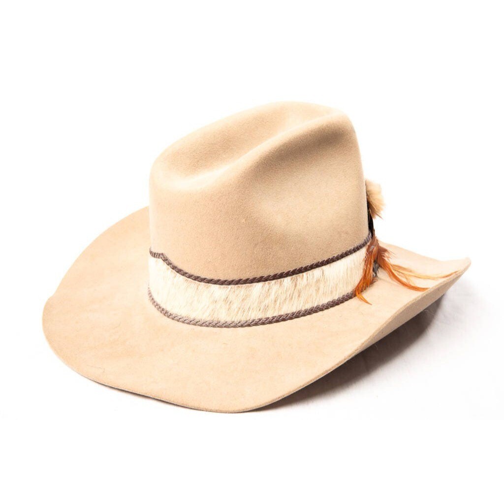 Vintage Men’s Custom Western KC BEE HATS Feather Band Remington Peters Shell Vintage Men main image 2