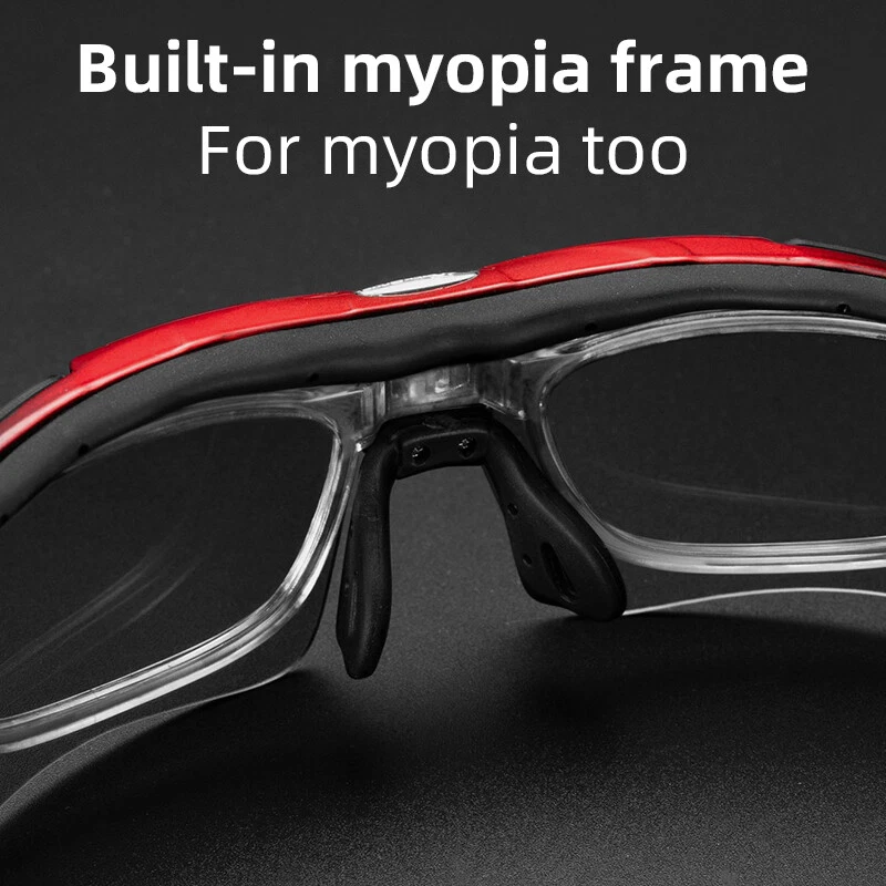 ROCKBROS Bike Cycling Photochromic Sunglasses Outdoor Sports Glasses UV400 - image 4 of 4