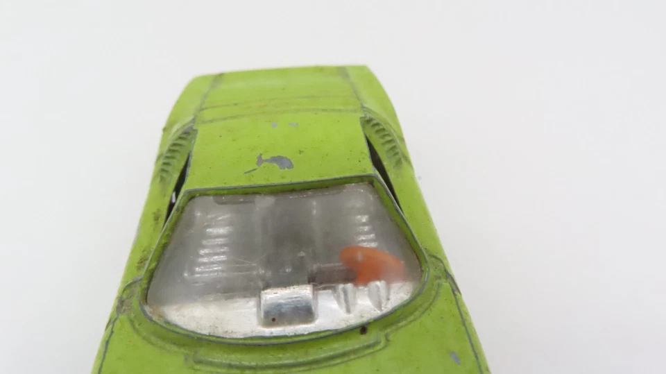 Vintage Playart Lamborghini Miura Lime Green Diecast Toy Car Hong Kong - Image 4 of 4