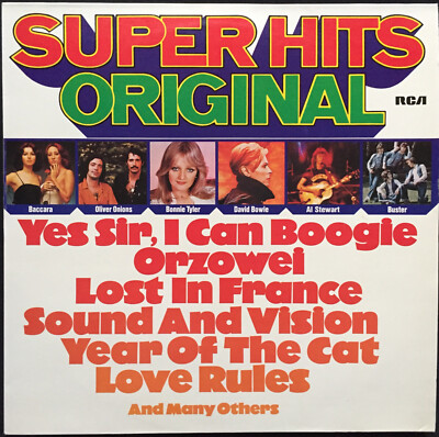 Super-Hits Original - Various Artists, 12'' Vinyl LP, NM; RCA D' 77