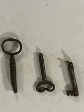 Vintage Cabinet Drawer Lock Dresser Latch barrel Key parts