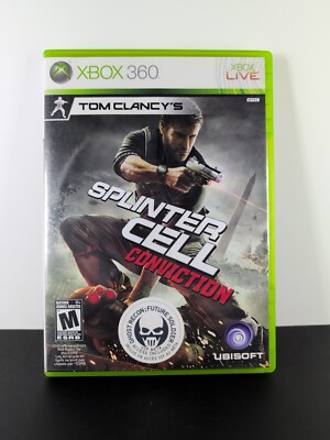 Tom Clancy's Splinter Cell: Conviction (Microsoft Xbox 360, 2010) CIB Tested