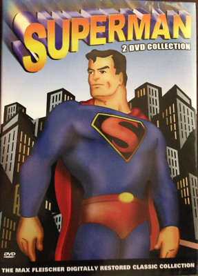 Superman (DVD, 2006, 2-Disc Box Set) New, The Classic Max Fleischer Collection