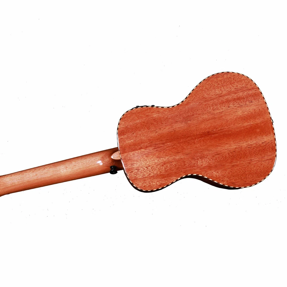 Muzikkon Heartland Concert Ukulele Mahogany with EQ Musical Instrument - Image 4 of 4