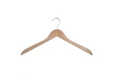 Genesis-flat wooden coat hanger