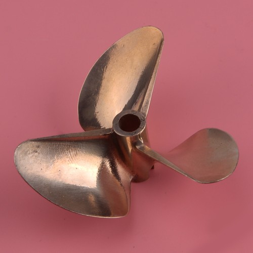 3-Blatt Messing Propeller 36mm Für RC-Boote - Verschiedene Wellenlöcher Erhältlich