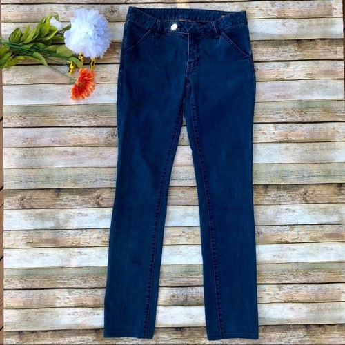 Tory Burch dark wash super skinny jeans 