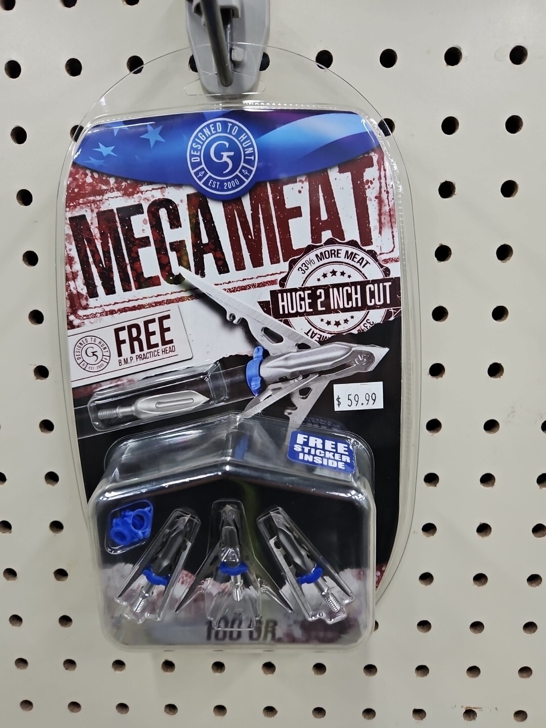 G5 MegaMeat 100gr Broadheads 2" Broadhead mega meat 817990008868 eBay