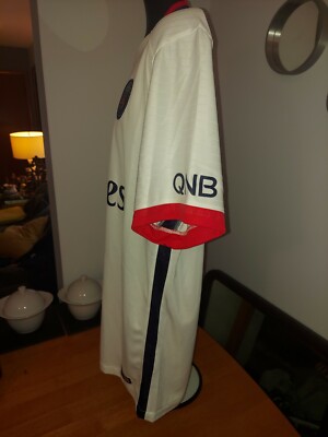 Maillot De Football Enfant PSG 24/25 Stadium Extérieur Blanc et bleu NIKE
