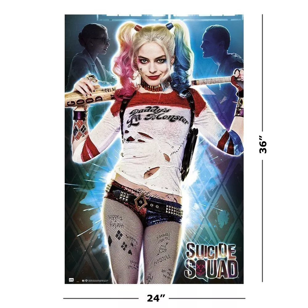 HARLEY QUINN (SUICIDE SQUAD) POSTER 24 X 36 INCH Looks Awesome!