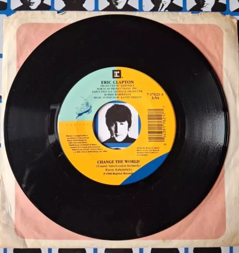 Eric Clapton & Babyface Change The World / Danny Boy USA 1996 45 7" Vinyl