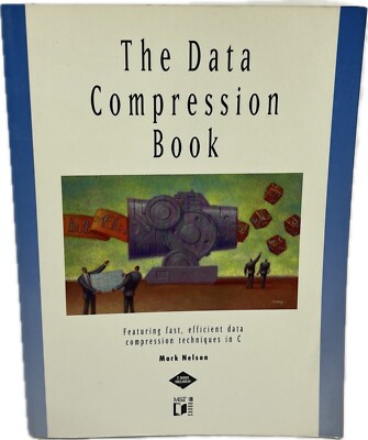 The Data Compression Book Mark Nelson With Unopened Disk